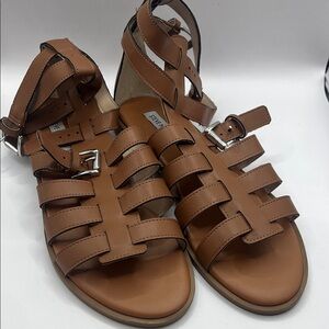Steve Madden Tan Strappy Sandals